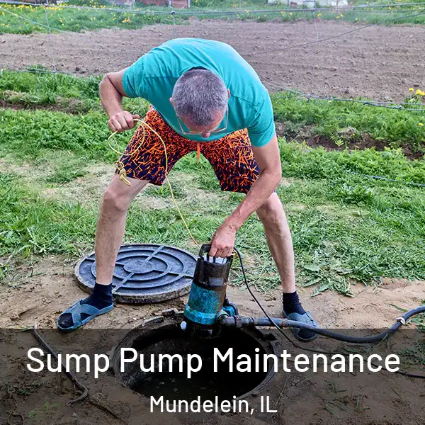  Sump Pump Maintenance Mundelein, IL